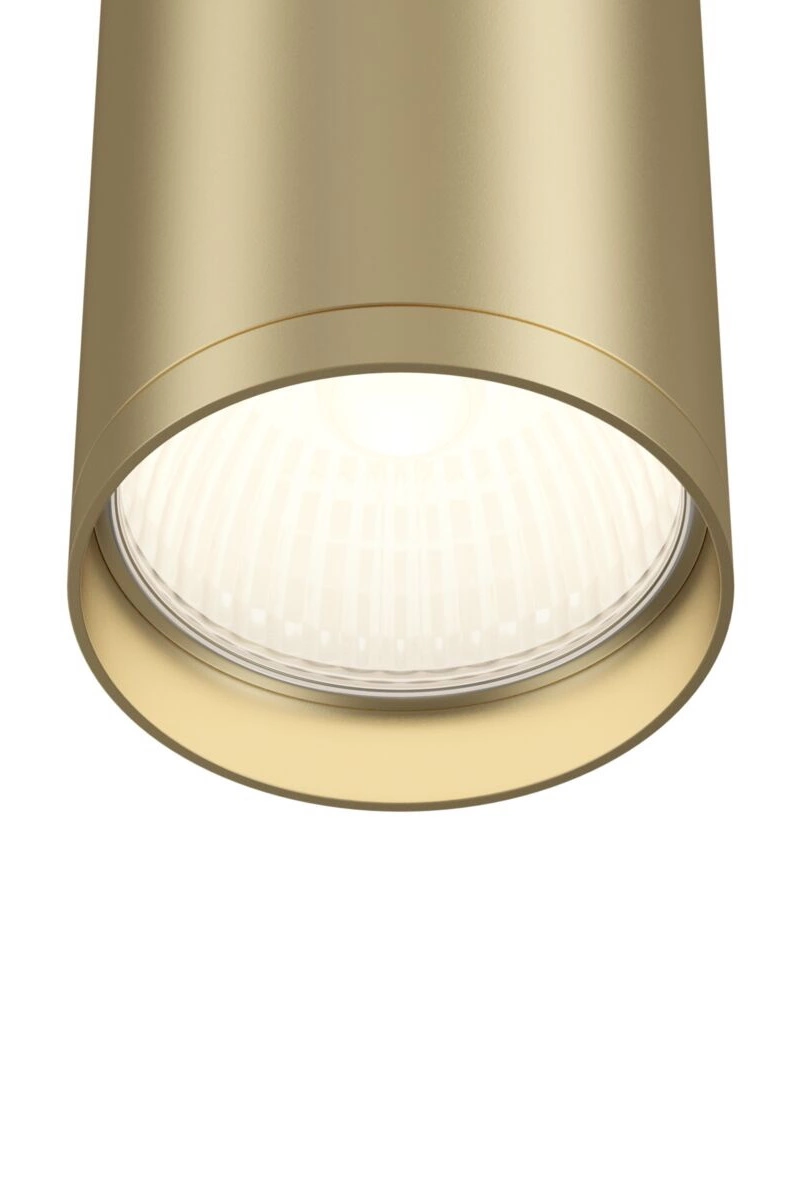   
                        
                        Точечный светильник VASMAR (Украина) 54991    
                         в стиле Хай-тек.  
                        Тип источника света: светодиодная лампа, сменная.                         Форма: Цилиндр.                         Цвета плафонов и подвесок: Золото.                         Материал: Алюминий.                          фото 3