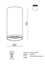   
                        
                        Точечный светильник VASMAR (Украина) 54991    
                         в стиле Хай-тек.  
                        Тип источника света: светодиодная лампа, сменная.                         Форма: Цилиндр.                         Цвета плафонов и подвесок: Золото.                         Материал: Алюминий.                          фото 6