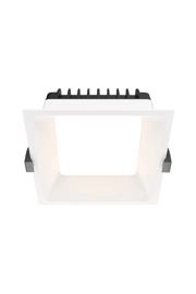   
                        
                        Точковий світильник VASMAR (Україна) 54993    
                         у стилі Хай-тек.  
                        Тип джерела світла: вбудований led-модуль, незмінний.                         Форма: Квадрат.                         Кольори плафонів і підвісок: Білий.                         Матеріал: Алюміній, Акрил.                          фото 1
