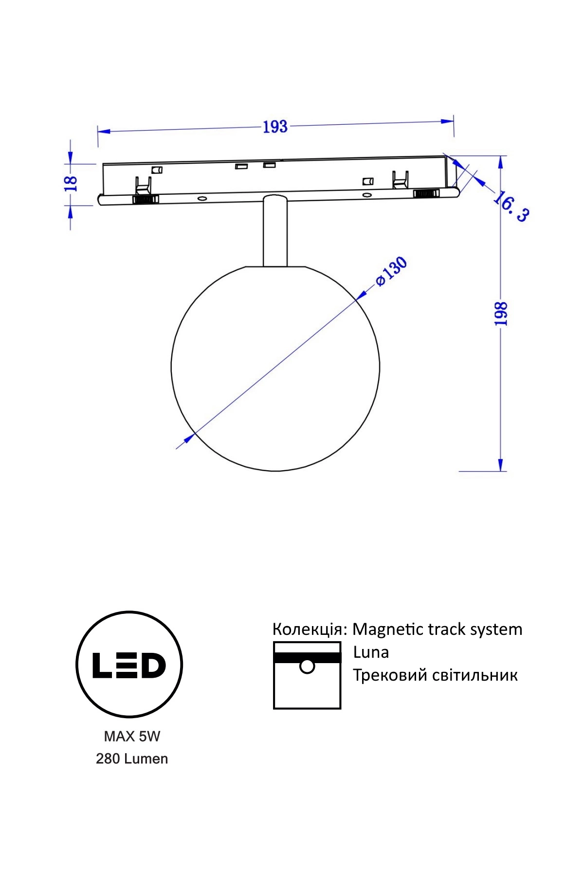   
                        
                        Трековий магнітний світильник VASMAR (Україна) 55025    
                         у стилі Модерн.  
                        Тип джерела світла: вбудований led-модуль, незмінний.                                                 Кольори плафонів і підвісок: Білий.                         Матеріал: Пластик.                          фото 8