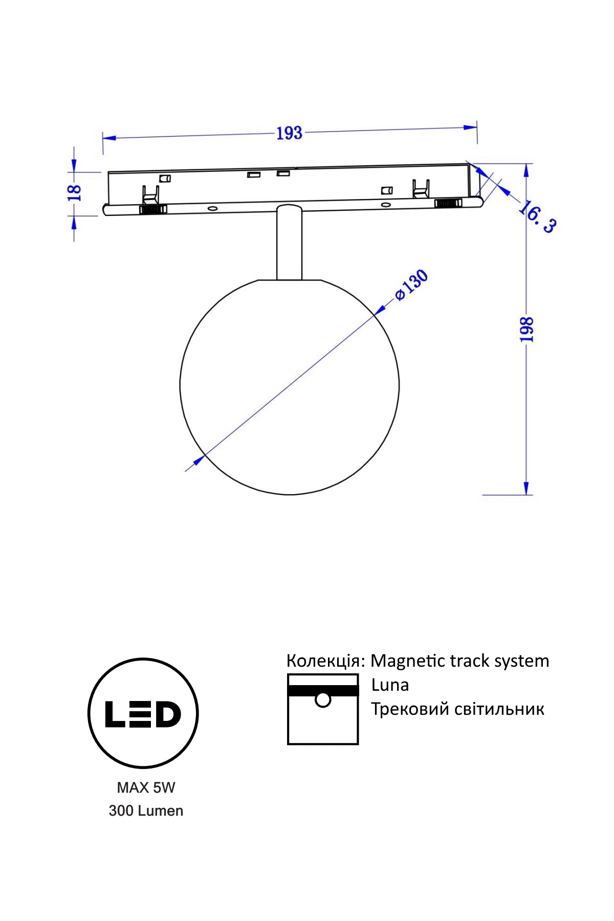   
                        
                        Трековий магнітний світильник VASMAR (Україна) 55026    
                         у стилі Модерн.  
                        Тип джерела світла: вбудований led-модуль, незмінний.                                                 Кольори плафонів і підвісок: Білий.                         Матеріал: Пластик.                          фото 8