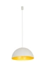   
                        
                        Люстра NOWODVORSKI (Польща) 55301    
                         у стилі Модерн, Лофт.  
                        Тип джерела світла: світлодіодна лампа, змінна.                         Форма: Коло.                         Кольори плафонів і підвісок: Білий, Золото.                         Матеріал: Сталь.                          фото 2
