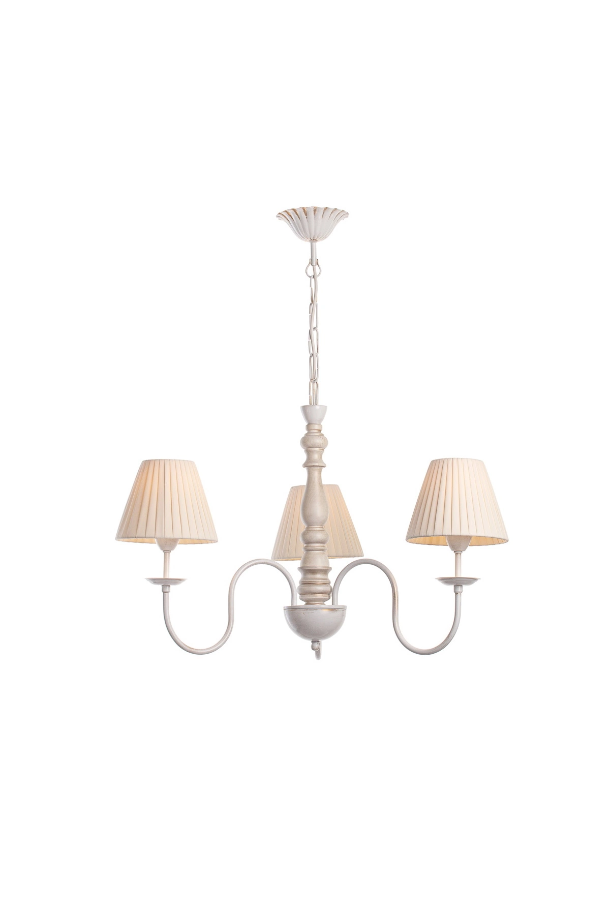   
                        
                        Люстра NB LIGHT (Україна) 55325    
                         У стилі Прованс, Класика.  
                        Тип джерела світла: світлодіодна лампа, змінна.                         Форма: Коло.                         Кольори плафонів і підвісок: Бежевий.                         Матеріал: Тканина.                          фото 2