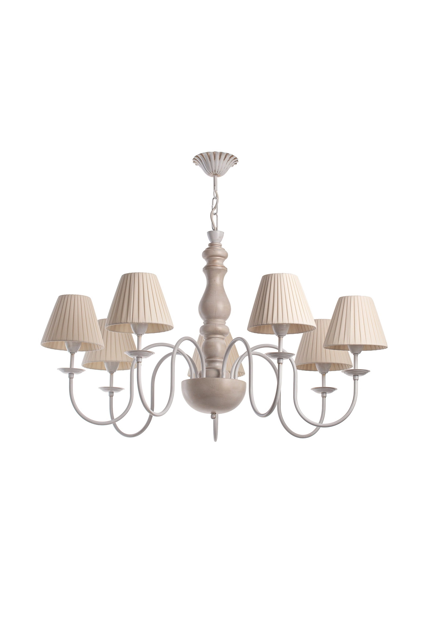   
                        
                        Люстра NB LIGHT (Украина) 55327    
                         В стиле Прованс, Классика.  
                        Тип источника света: светодиодная лампа, сменная.                         Форма: Круг.                         Цвета плафонов и подвесок: Бежевый.                         Материал: Ткань.                          фото 1