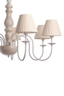   
                        
                        Люстра NB LIGHT (Украина) 55327    
                         В стиле Прованс, Классика.  
                        Тип источника света: светодиодная лампа, сменная.                         Форма: Круг.                         Цвета плафонов и подвесок: Бежевый.                         Материал: Ткань.                          фото 3