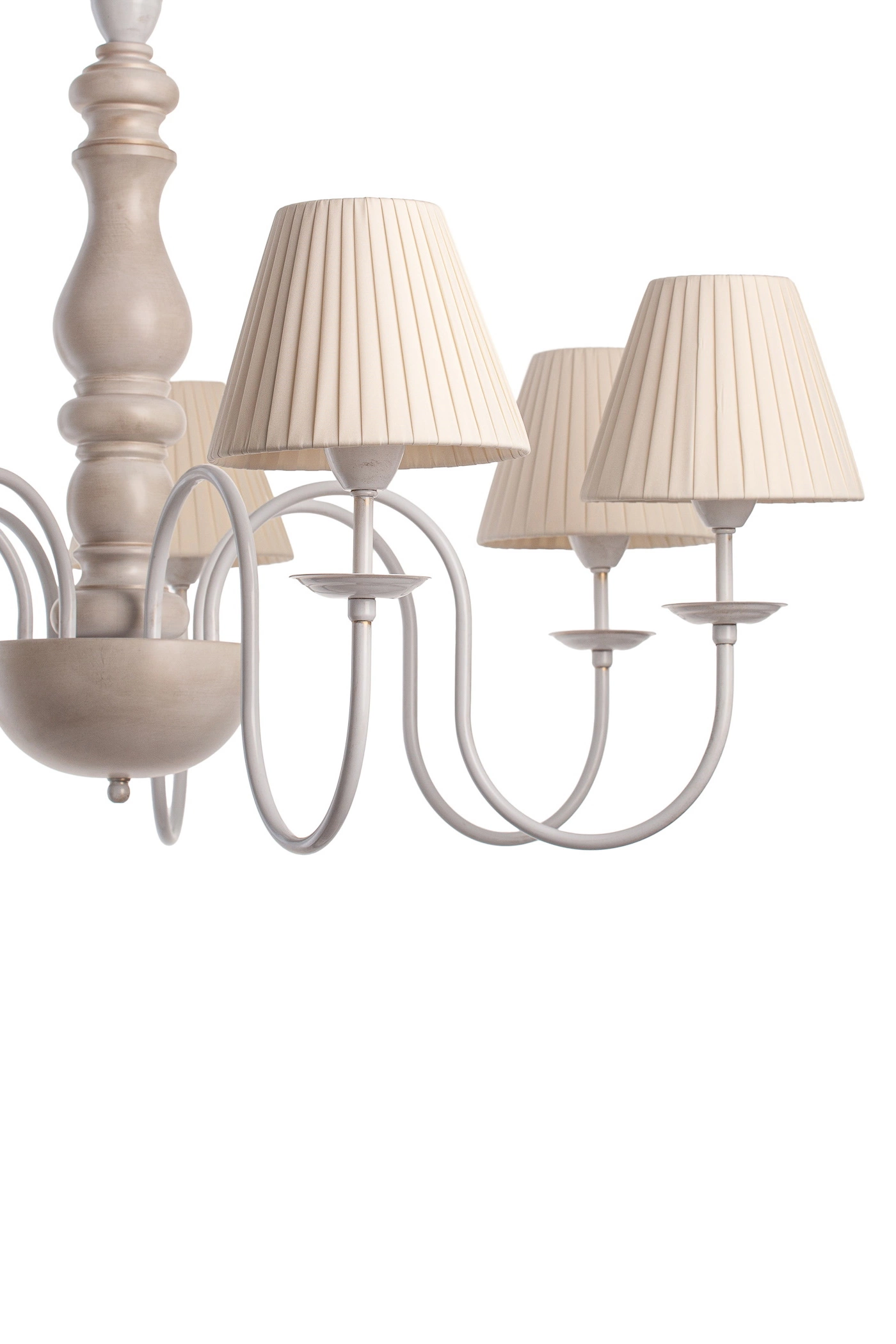  
                        
                        Люстра NB LIGHT (Украина) 55327    
                         В стиле Прованс, Классика.  
                        Тип источника света: светодиодная лампа, сменная.                         Форма: Круг.                         Цвета плафонов и подвесок: Бежевый.                         Материал: Ткань.                          фото 3