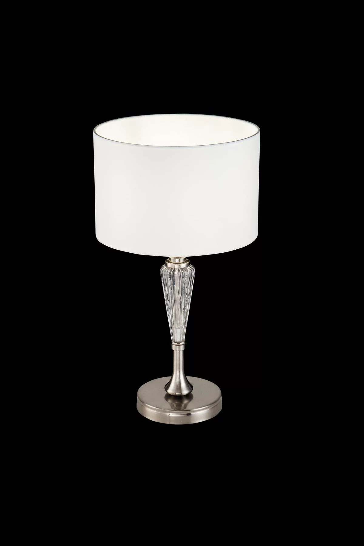   
                        
                        Настільна лампа VASMAR (Україна) 55524    
                         у стилі Модерн.  
                        Тип джерела світла: світлодіодна лампа, змінна.                                                 Кольори плафонів і підвісок: Білий.                         Матеріал: Тканина, Пластик.                          фото 2