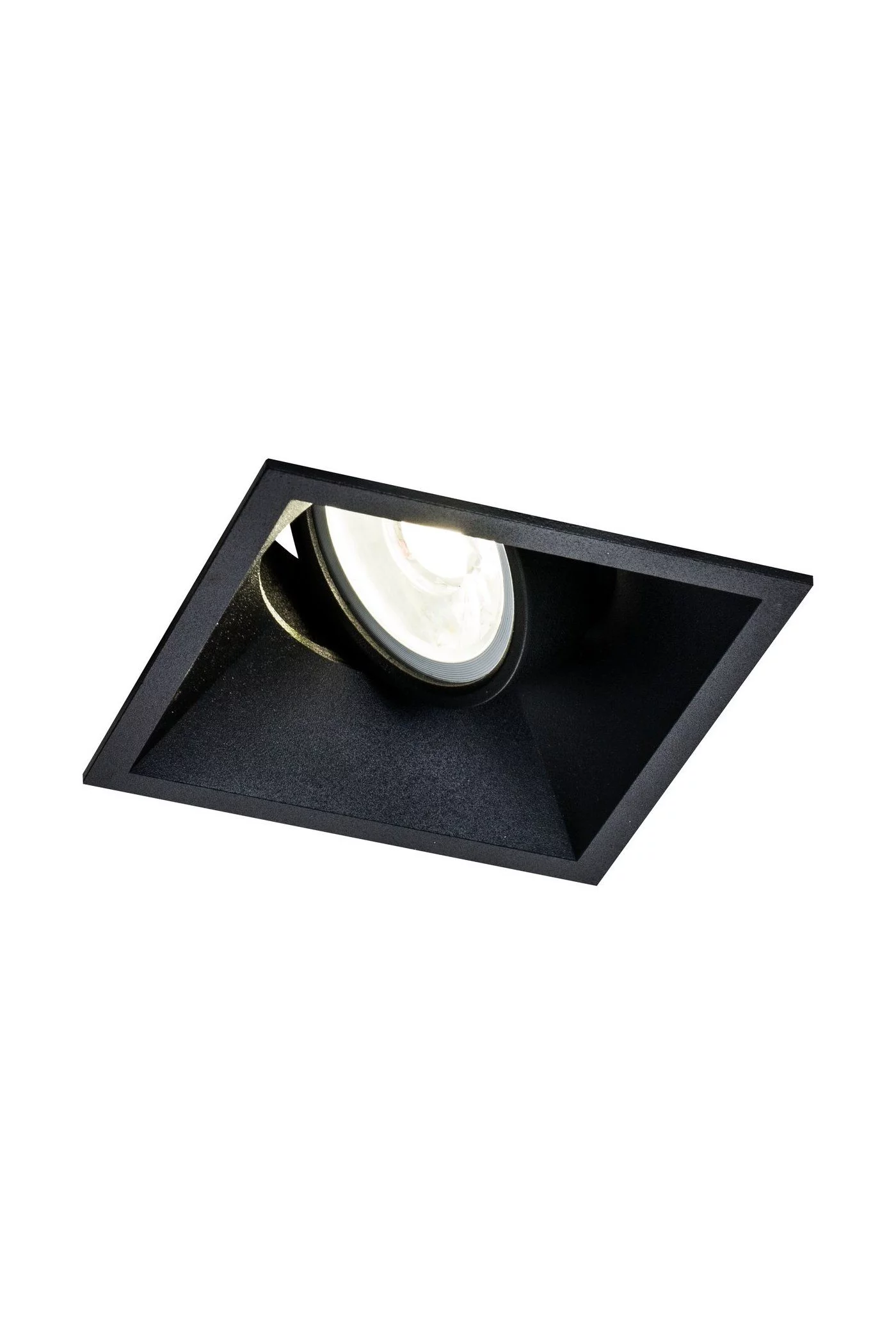   
                        
                        Точечный светильник VASMAR (Украина) 55532    
                         в стиле Хай-тек.  
                        Тип источника света: светодиодная лампа, сменная.                         Форма: Квадрат.                         Цвета плафонов и подвесок: Черный.                         Материал: Алюминий.                          фото 2