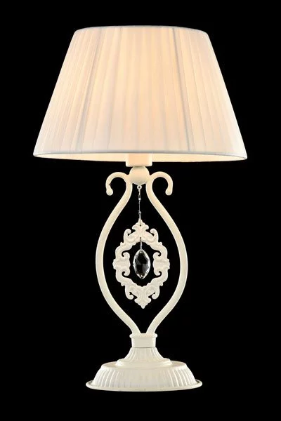   
                        
                        Настольная лампа VASMAR (Украина) 55563    
                         в стиле Классика.  
                        Тип источника света: светодиодная лампа, сменная.                                                 Цвета плафонов и подвесок: Белый, Прозрачный.                         Материал: Ткань, Стекло.                          фото 2