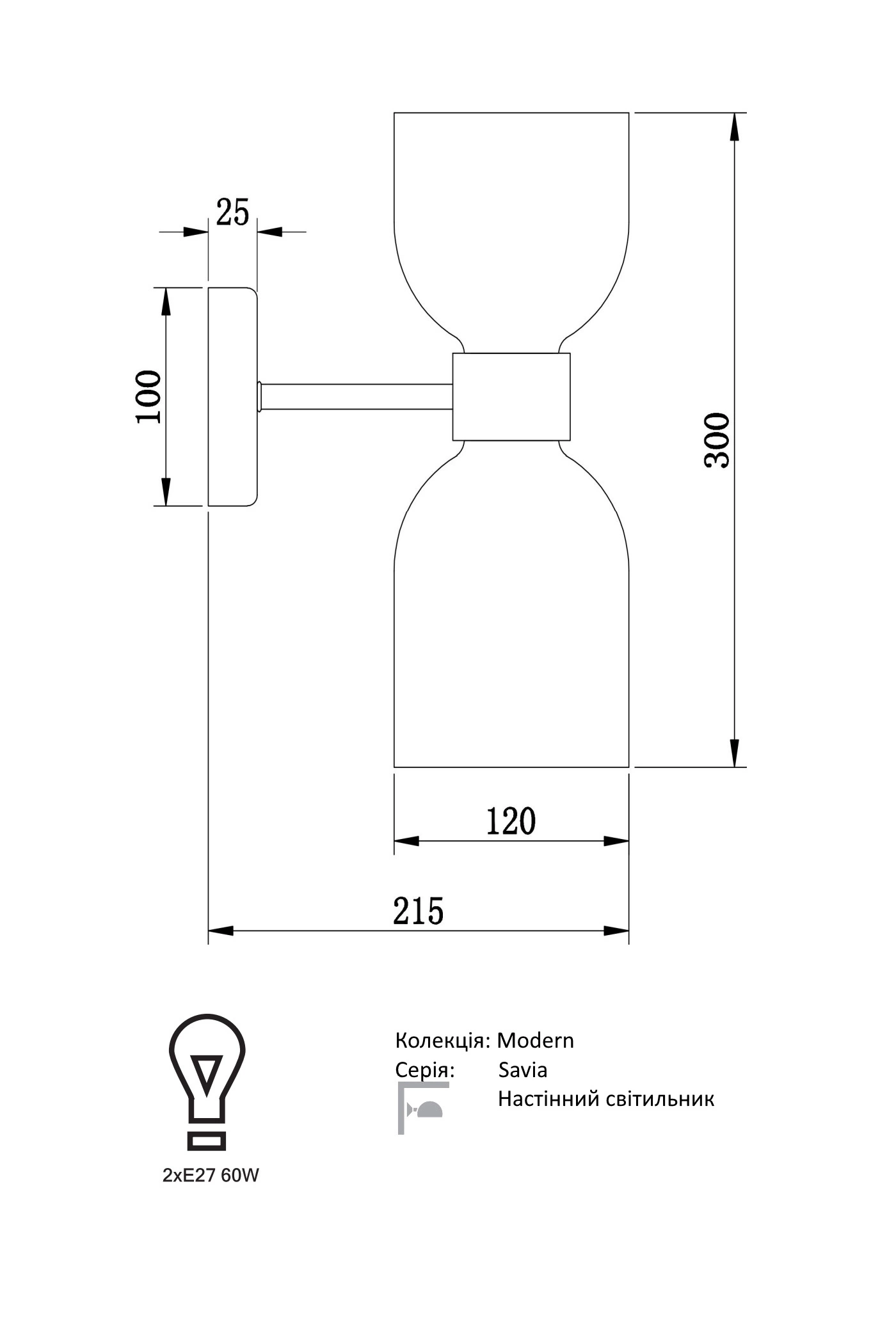   
                        
                        Бра VASMAR (Україна) 55638    
                         у стилі Хай-тек.  
                        Тип джерела світла: світлодіодна лампа, змінна.                                                 Кольори плафонів і підвісок: Сірий.                         Матеріал: Скло.                          фото 3