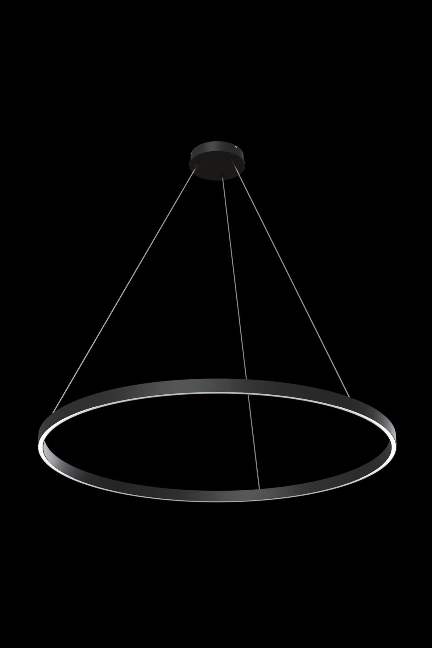   
                        
                        Люстра VASMAR (Украина) 55682    
                         в стиле Хай-тек.  
                        Тип источника света: встроенный led-модуль, несъемный.                         Форма: Круг.                         Цвета плафонов и подвесок: Черный.                         Материал: Алюминий.                          фото 3
