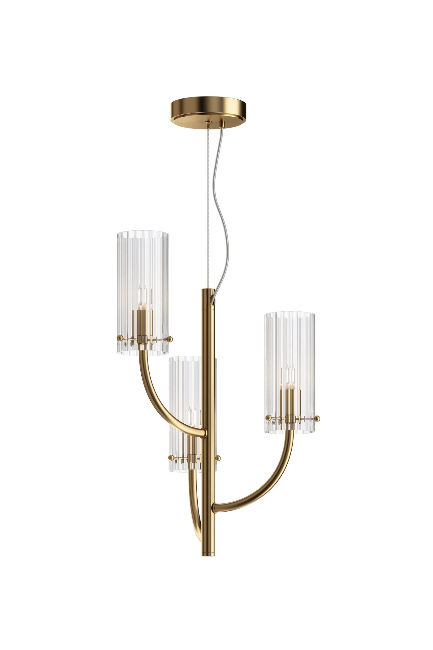 Люстра VASMAR (Україна) 55690    
                         У стилі Модерн.  
                        Тип джерела світла: світлодіодна лампа, змінна.                         Форма: Коло.                         Кольори плафонів і підвісок: Прозорий.                         Матеріал: Скло.                          фото 1