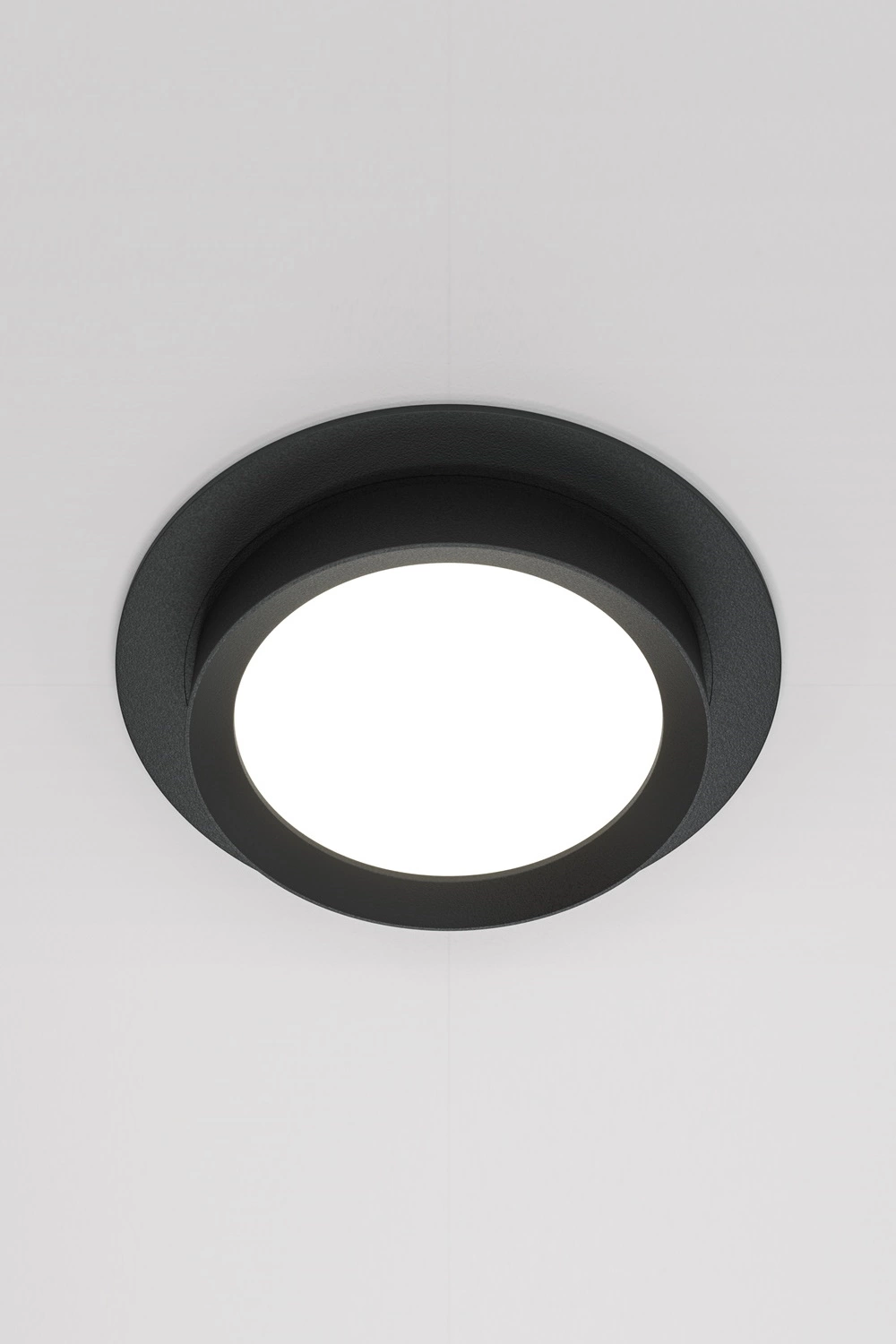   
                        
                        Точечный светильник VASMAR (Украина) 55724    
                         в стиле Модерн.  
                        Тип источника света: светодиодная лампа, сменная.                         Форма: Круг.                         Цвета плафонов и подвесок: Черный, Белый.                         Материал: Алюминий, Пластик.                          фото 2