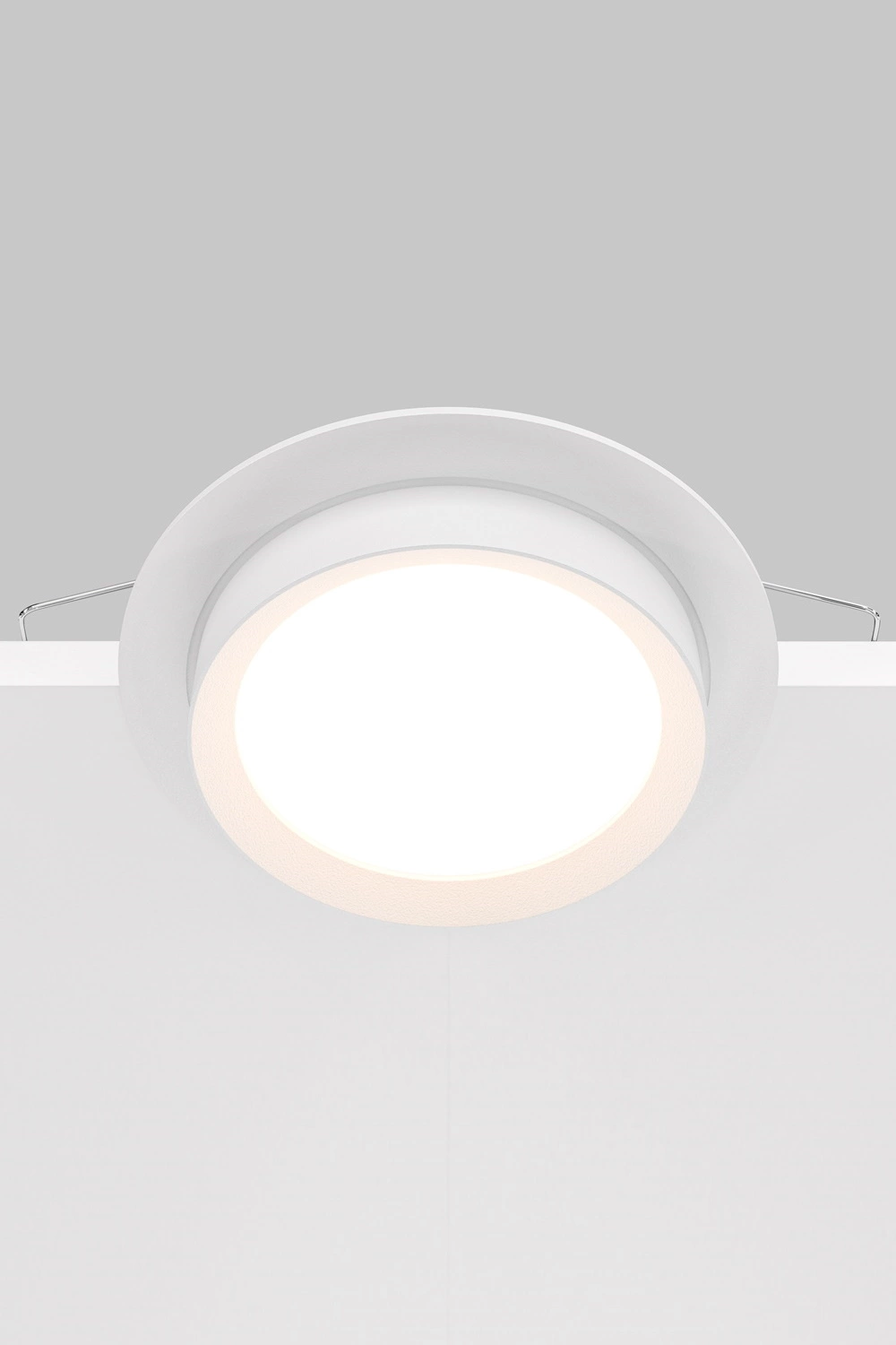   
                        
                        Точковий світильник VASMAR (Україна) 55726    
                         у стилі Модерн.  
                        Тип джерела світла: світлодіодна лампа, змінна.                         Форма: Коло.                         Кольори плафонів і підвісок: Білий.                         Матеріал: Алюміній, Пластик.                          фото 3