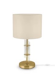   
                        
                        Настільна лампа VASMAR (Україна) 55782    
                         у стилі Класика.  
                        Тип джерела світла: світлодіодна лампа, змінна.                                                 Кольори плафонів і підвісок: Білий.                         Матеріал: Тканина.                          фото 1