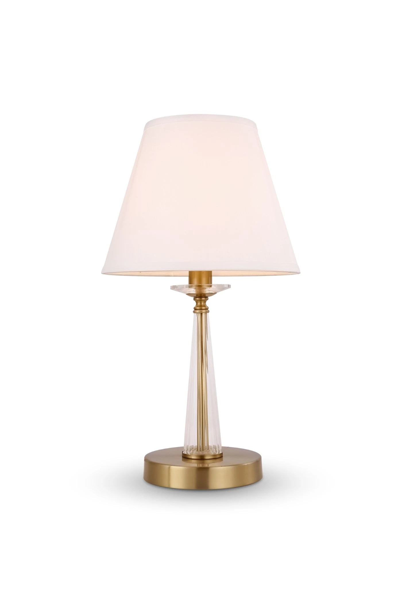   
                        
                        Настільна лампа VASMAR (Україна) 55891    
                         у стилі Класика.  
                        Тип джерела світла: світлодіодна лампа, змінна.                                                 Кольори плафонів і підвісок: Білий.                         Матеріал: Тканина.                          фото 1