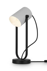   
                        
                        Настільна лампа VASMAR (Україна) 55914    
                         у стилі Лофт.  
                        Тип джерела світла: світлодіодна лампа, змінна.                                                 Кольори плафонів і підвісок: Білий.                         Матеріал: Метал.                          фото 1