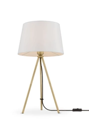   
                        
                        Настольная лампа VASMAR (Украина) 55916    
                         в стиле Классика.  
                        Тип источника света: светодиодная лампа, сменная.                                                 Цвета плафонов и подвесок: Белый.                         Материал: Ткань.                          фото 1