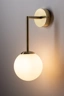   
                        
                        Світильник для ванної NOWODVORSKI (Польща) 56133    
                         у стилі Модерн.  
                        Тип джерела світла: світлодіодна лампа, змінна.                                                 Кольори плафонів і підвісок: Білий.                         Матеріал: Скло.                          фото 5