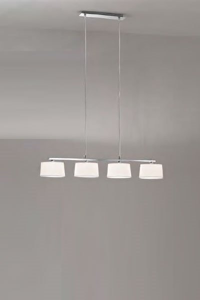   
                        Люстра IDEAL LUX (Італія) 56261    
                         у стилі модерн, скандинавський.  
                        Тип джерела світла: cвітлодіодні led, галогенні.                         Форма: прямокутник.                         Кольори плафонів і підвісок: білий.                         Матеріал: тканина, пластик.                          фото 2