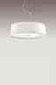   
                        Люстра IDEAL LUX  (Италия) 56263    
                         в стиле Модерн.  
                        Тип источника света: светодиодная лампа, сменная.                         Форма: Круг, Цилиндр.                         Цвета плафонов и подвесок: Белый.                         Материал: Ткань, Пластик.                          фото 2