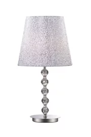   
                        
                        Настільна лампа IDEAL LUX (Італія) 56287    
                         у стилі Модерн, Арт-деко.  
                        Тип джерела світла: світлодіодна лампа, змінна.                                                 Кольори плафонів і підвісок: Білий.                         Матеріал: Пластик, Тканина.                          фото 1