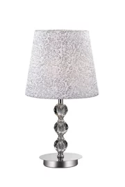   
                        
                        Настільна лампа IDEAL LUX (Італія) 56288    
                         у стилі Модерн, Арт-деко.  
                        Тип джерела світла: світлодіодна лампа, змінна.                                                 Кольори плафонів і підвісок: Білий.                         Матеріал: Пластик, Тканина.                          фото 1