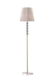   
                        
                        Торшер IDEAL LUX (Италия) 56380    
                         в стиле Модерн.  
                        Тип источника света: светодиодная лампа, сменная.                                                 Цвета плафонов и подвесок: Золото, Белый, Рисунок.                         Материал: Ткань, Пластик.                          фото 1