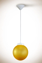   
                        
                        Люстра NB LIGHT (Україна) 56813    
                         у стилі Модерн.  
                        Тип джерела світла: світлодіодна лампа, змінна.                         Форма: Куля.                         Кольори плафонів і підвісок: Жовтий.                         Матеріал: Скло.                          фото 1