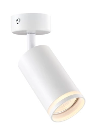   
                        
                        Точковий світильник POLUX (Польща) 56992    
                         у стилі Модерн, Хай-тек.  
                        Тип джерела світла: світлодіодна лампа, змінна.                         Форма: Циліндр.                         Кольори плафонів і підвісок: Білий.                         Матеріал: Алюміній.                          фото 1