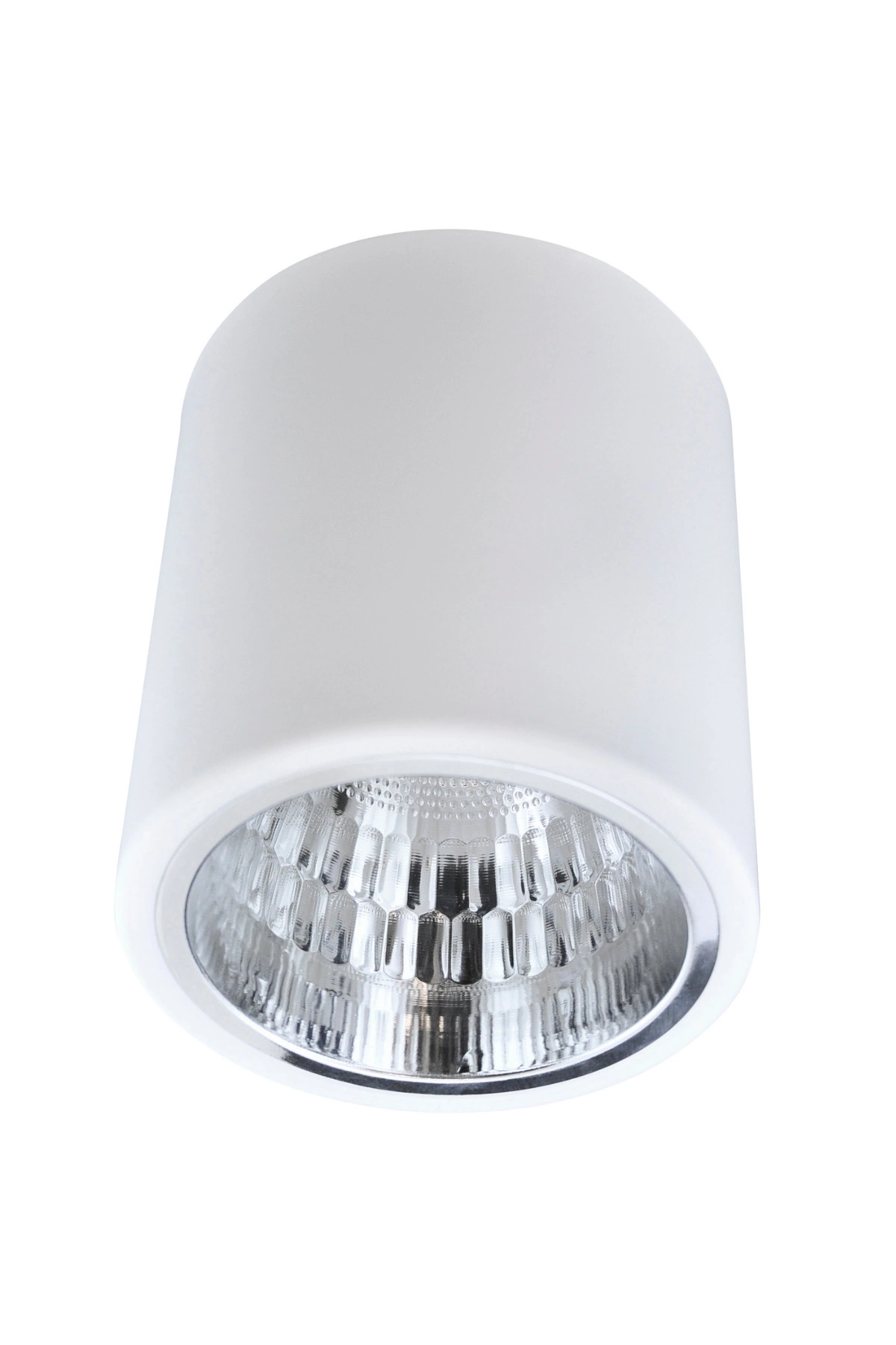   
                        
                        Точечный светильник POLUX (Польша) 57033    
                         в стиле Модерн.  
                        Тип источника света: светодиодная лампа, сменная.                         Форма: Цилиндр.                         Цвета плафонов и подвесок: Белый.                         Материал: Алюминий.                          фото 2