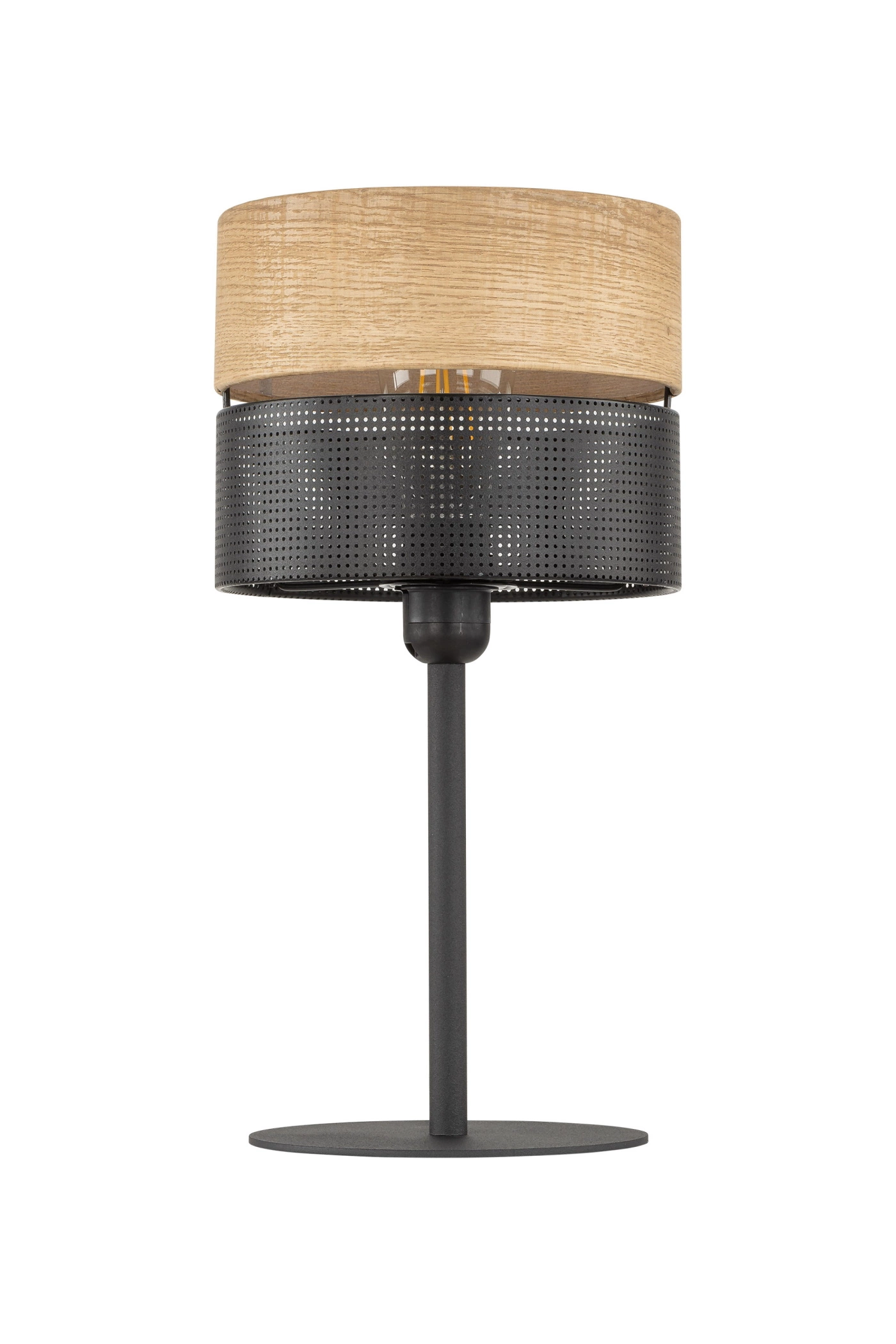   
                        
                        Настільна лампа TK LIGHTING (Польща) 57051    
                         У стилі Скандинавський, Кантрі.  
                        Тип джерела світла: світлодіодна лампа, змінна.                                                 Кольори плафонів і підвісок: Чорний, Коричневий.                         Матеріал: Метал, Дерево.                          фото 1