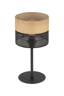   
                        
                        Настільна лампа TK LIGHTING (Польща) 57051    
                         У стилі Скандинавський, Кантрі.  
                        Тип джерела світла: світлодіодна лампа, змінна.                                                 Кольори плафонів і підвісок: Чорний, Коричневий.                         Матеріал: Метал, Дерево.                          фото 2