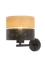   
                        
                        Бра TK LIGHTING (Польша) 57080    
                         В стиле Кантри, Скандинавский.  
                        Тип источника света: светодиодная лампа, сменная.                                                 Цвета плафонов и подвесок: Черный, Коричневый.                         Материал: Металл, Дерево.                          фото 2