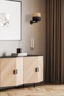   
                        
                        Бра TK LIGHTING (Польша) 57080    
                         В стиле Кантри, Скандинавский.  
                        Тип источника света: светодиодная лампа, сменная.                                                 Цвета плафонов и подвесок: Черный, Коричневый.                         Материал: Металл, Дерево.                          фото 7