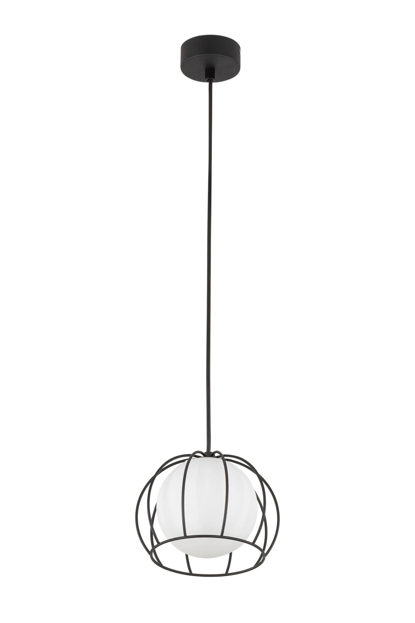   
                        
                        Люстра TK LIGHTING (Польща) 57131    
                         У стилі Модерн, Лофт.  
                        Тип джерела світла: світлодіодна лампа, змінна.                         Форма: Куля.                         Кольори плафонів і підвісок: Білий, Чорний.                         Матеріал: Скло, Метал.                          фото 3
