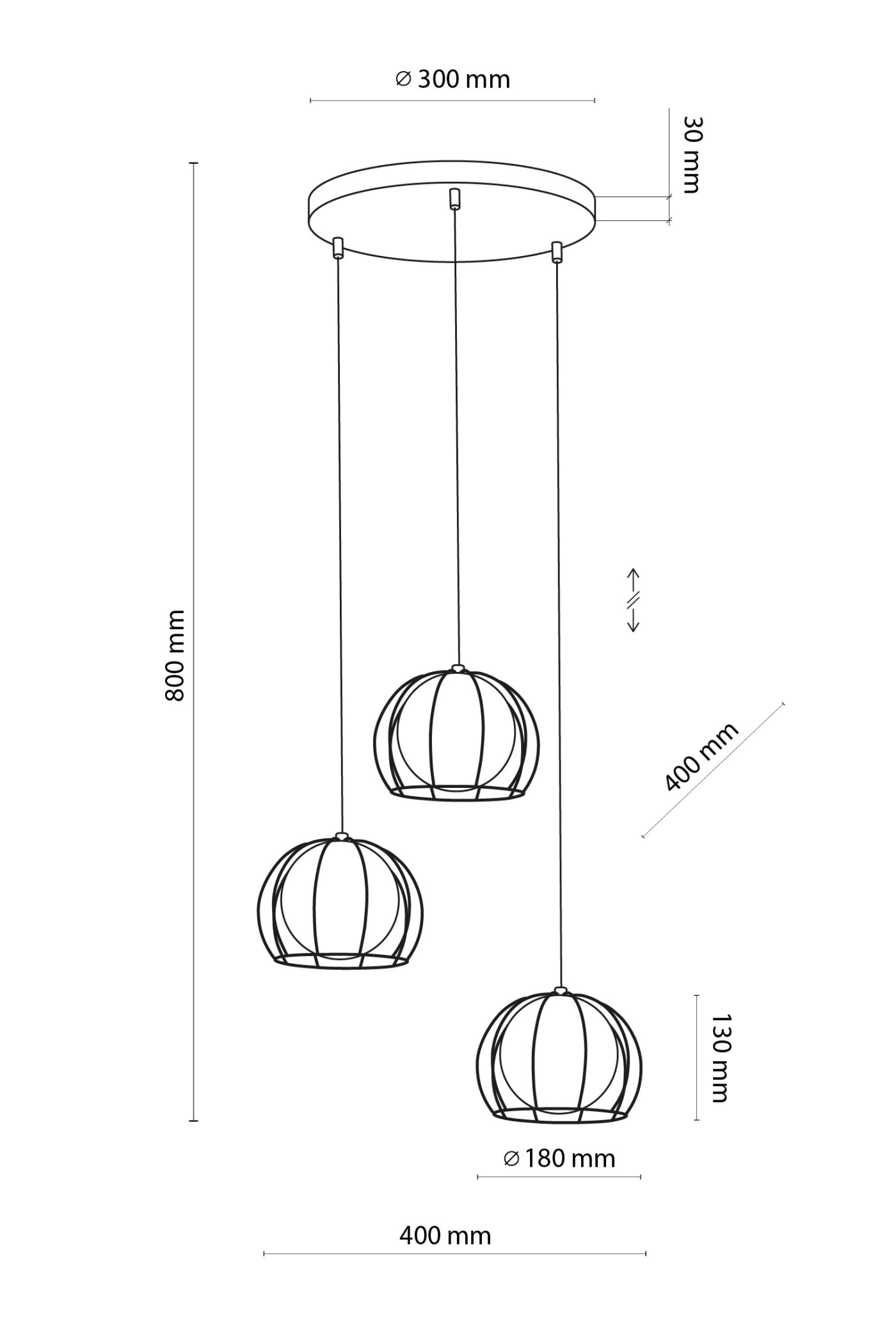   
                        
                        Люстра TK LIGHTING (Польща) 57133    
                         У стилі Модерн, Лофт.  
                        Тип джерела світла: світлодіодна лампа, змінна.                         Форма: Коло.                         Кольори плафонів і підвісок: Білий, Чорний.                         Матеріал: Скло, Метал.                          фото 8