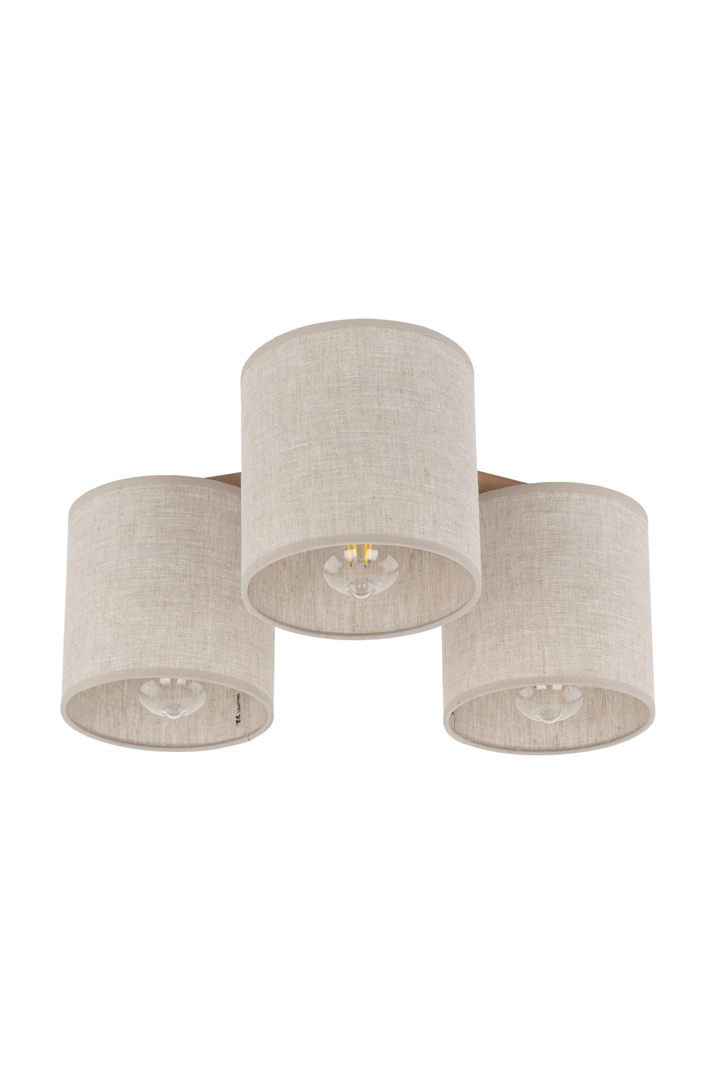   
                        
                        Люстра TK LIGHTING (Польша) 57145    
                         В стиле Скандинавский, Прованс, Модерн.  
                        Тип источника света: светодиодная лампа, сменная.                         Форма: Круг.                         Цвета плафонов и подвесок: Бежевый.                         Материал: Ткань.                          фото 4