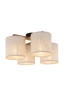   
                        
                        Люстра TK LIGHTING (Польша) 57146    
                         В стиле Скандинавский, Прованс, Модерн.  
                        Тип источника света: светодиодная лампа, сменная.                         Форма: Круг.                         Цвета плафонов и подвесок: Бежевый.                         Материал: Ткань.                          фото 2