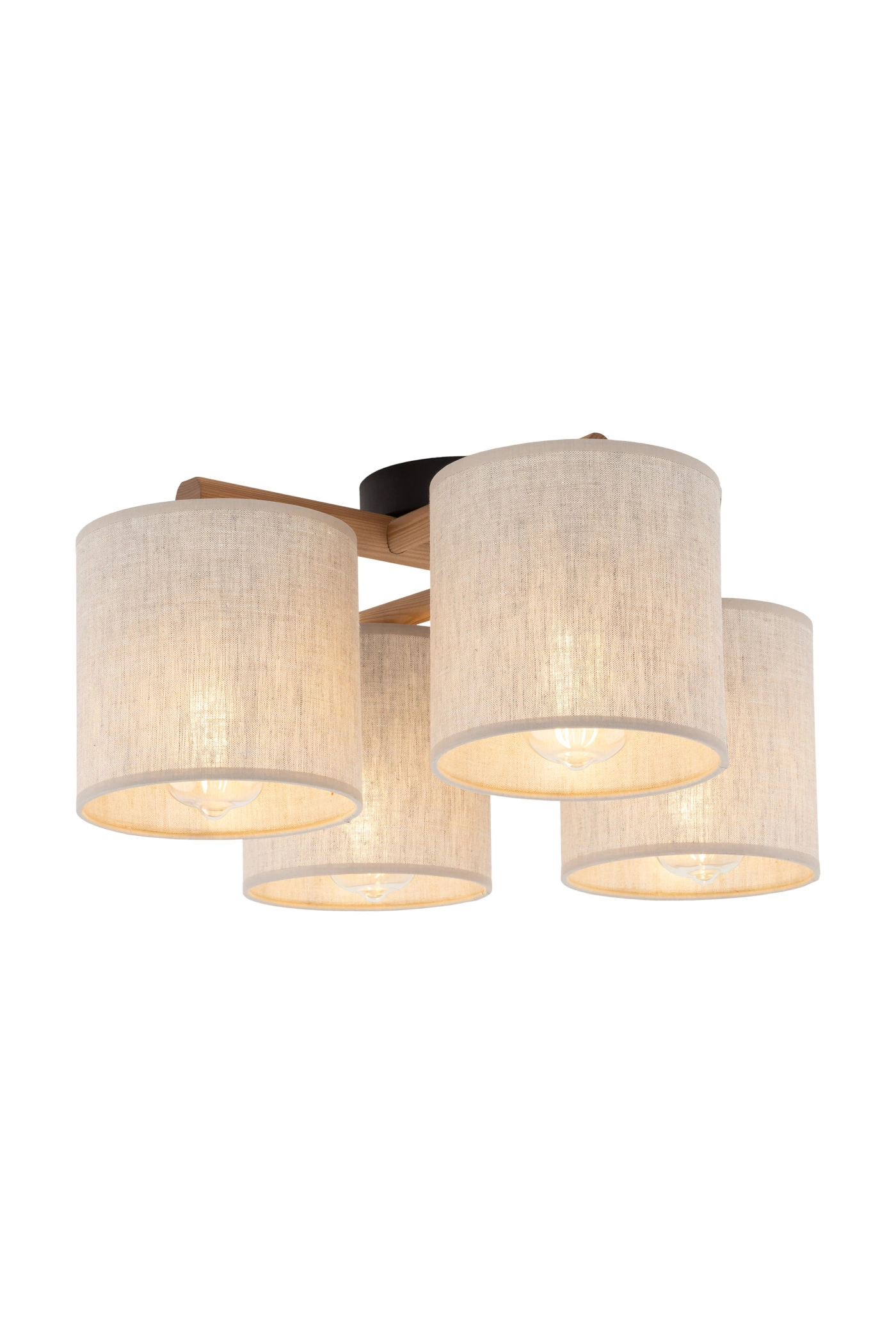   
                        
                        Люстра TK LIGHTING (Польща) 57146    
                         у стилі Скандинавський, Прованс, Модерн.  
                        Тип джерела світла: світлодіодна лампа, змінна.                         Форма: Коло.                         Кольори плафонів і підвісок: Бежевий.                         Матеріал: Тканина.                          фото 2