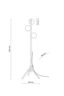   
                        
                        Торшер TK LIGHTING (Польша) 57152    
                         В стиле Скандинавский, Модерн.  
                        Тип источника света: светодиодная лампа, сменная.                                                 Цвета плафонов и подвесок: Белый.                         Материал: Стекло.                          фото 8