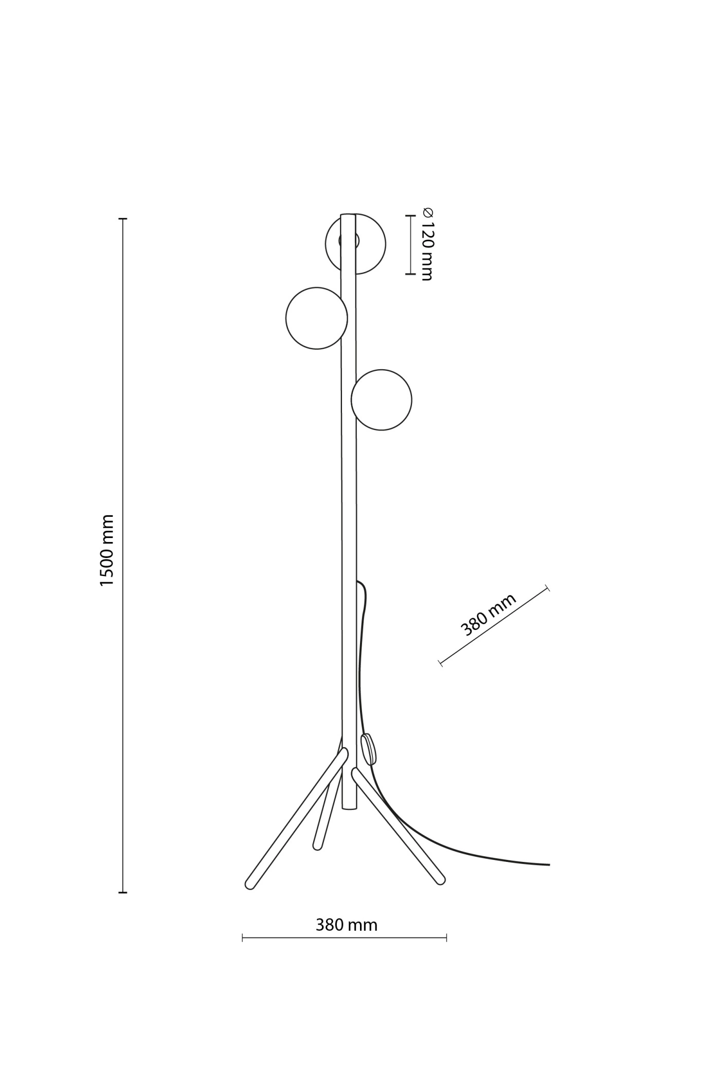   
                        
                        Торшер TK LIGHTING (Польша) 57152    
                         В стиле Скандинавский, Модерн.  
                        Тип источника света: светодиодная лампа, сменная.                                                 Цвета плафонов и подвесок: Белый.                         Материал: Стекло.                          фото 8