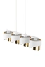   
                        
                        Люстра TK LIGHTING (Польща) 57160    
                         У стилі Модерн.  
                        Тип джерела світла: світлодіодна лампа, змінна.                         Форма: Прямокутник.                         Кольори плафонів і підвісок: Білий, Золото.                         Матеріал: Тканина, Пластик.                          фото 4