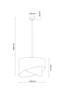   
                        
                        Люстра TK LIGHTING (Польща) 57182    
                         У стилі Скандинавський, Прованс.  
                        Тип джерела світла: світлодіодна лампа, змінна.                         Форма: Циліндр.                         Кольори плафонів і підвісок: Бежевий, Білий.                         Матеріал: Тканина, Пластик.                          фото 9
