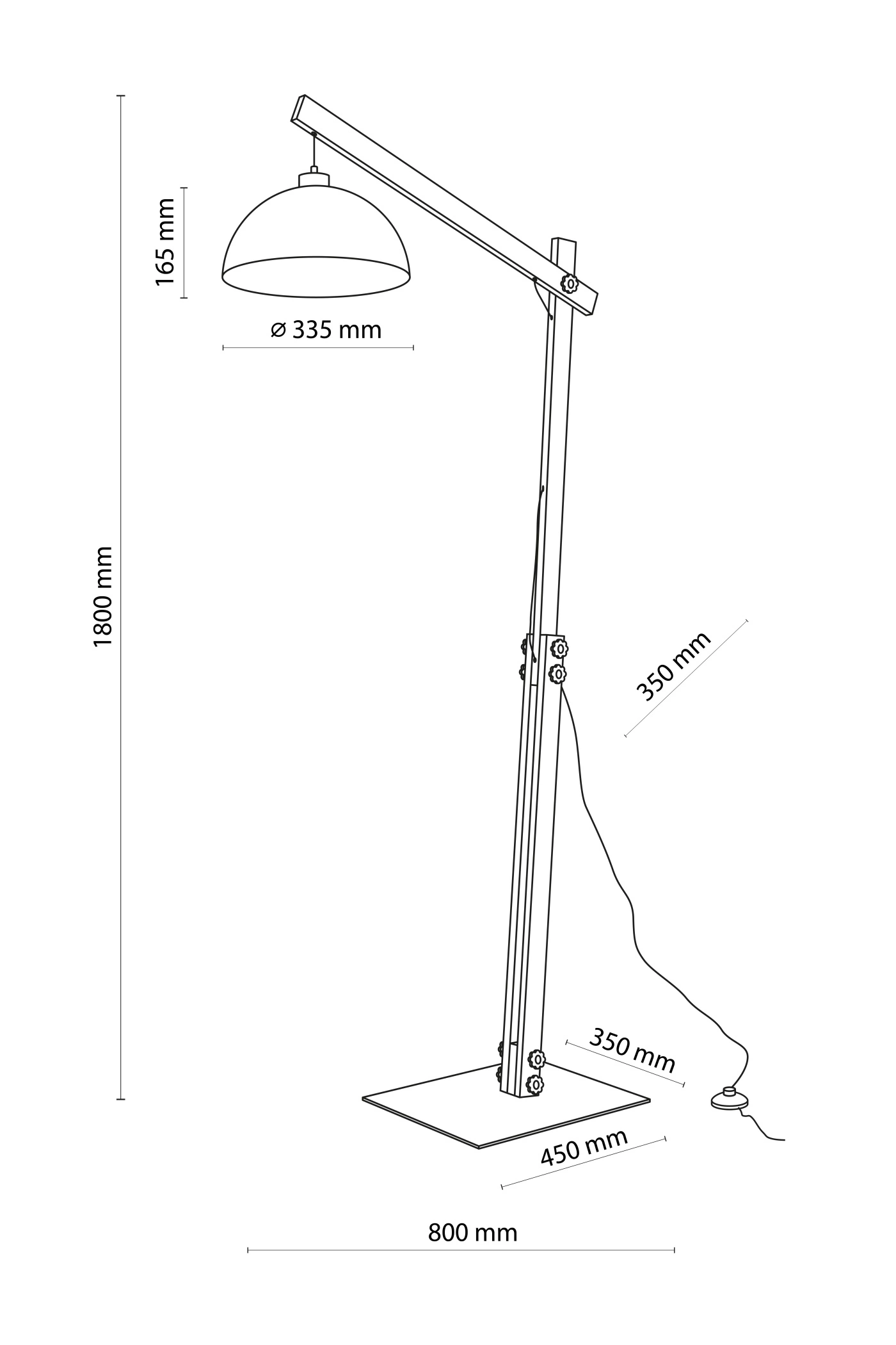   
                        
                        Торшер TK LIGHTING (Польша) 57211    
                         В стиле Скандинавский, Кантри, Лофт.  
                        Тип источника света: светодиодная лампа, сменная.                                                 Цвета плафонов и подвесок: Черный.                         Материал: Металл.                          фото 13