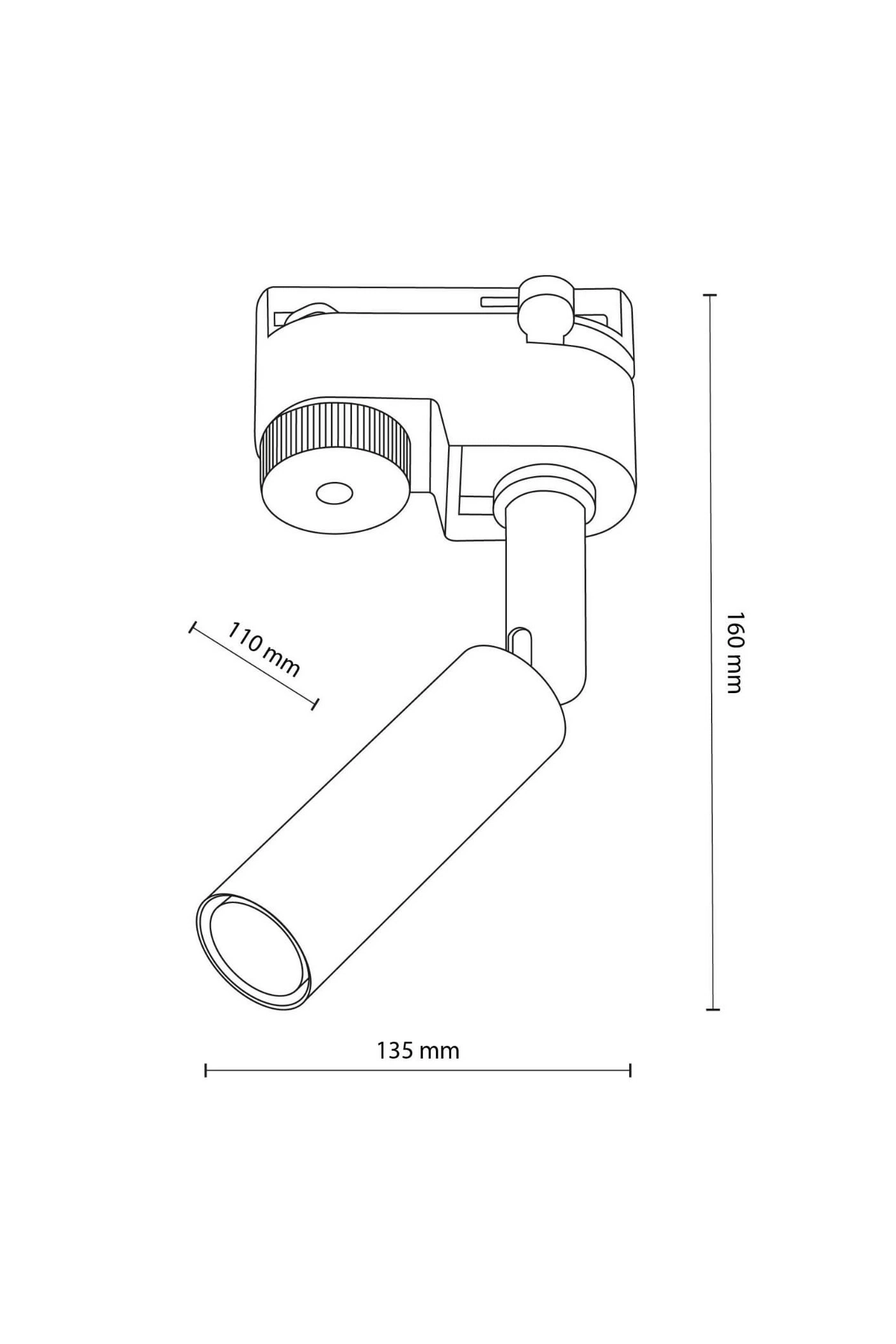   
                        
                        Трековий світильник TK LIGHTING (Польща) 57305    
                         У стилі Лофт.  
                        Тип джерела світла: світлодіодна лампа, змінна.                                                 Кольори плафонів і підвісок: Золото.                         Матеріал: Метал.                          фото 3