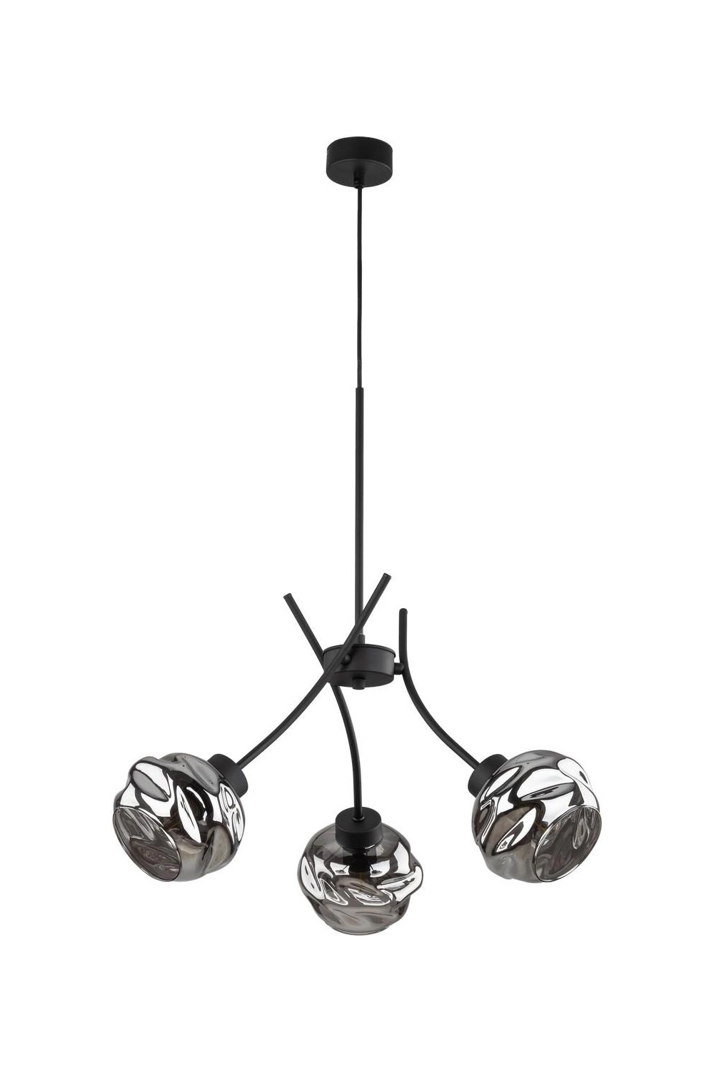   
                        
                        Люстра TK LIGHTING (Польша) 57309    
                         в стиле Хай-тек.  
                        Тип источника света: светодиодная лампа, сменная.                         Форма: Круг.                         Цвета плафонов и подвесок: Серый.                         Материал: Стекло.                          фото 1