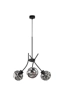   
                        
                        Люстра TK LIGHTING (Польша) 57309    
                         В стиле Хай-тек.  
                        Тип источника света: светодиодная лампа, сменная.                         Форма: Круг.                         Цвета плафонов и подвесок: Серый.                         Материал: Стекло.                          фото 4