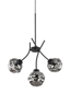   
                        
                        Люстра TK LIGHTING (Польша) 57309    
                         В стиле Хай-тек.  
                        Тип источника света: светодиодная лампа, сменная.                         Форма: Круг.                         Цвета плафонов и подвесок: Серый.                         Материал: Стекло.                          фото 5