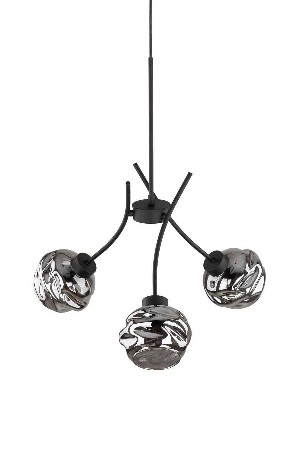   
                        
                        Люстра TK LIGHTING (Польша) 57309    
                         в стиле Хай-тек.  
                        Тип источника света: светодиодная лампа, сменная.                         Форма: Круг.                         Цвета плафонов и подвесок: Серый.                         Материал: Стекло.                          фото 5